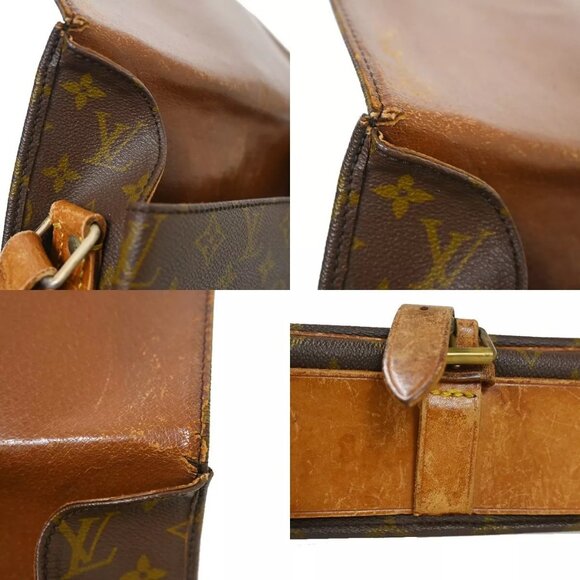 LOUIS VUITTON Cartouchiere GM Shoulder Bag Monogram Leather Brown - Picture 11 of 16